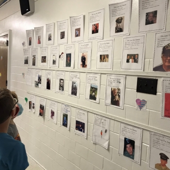 Veteran Pictures on Wall